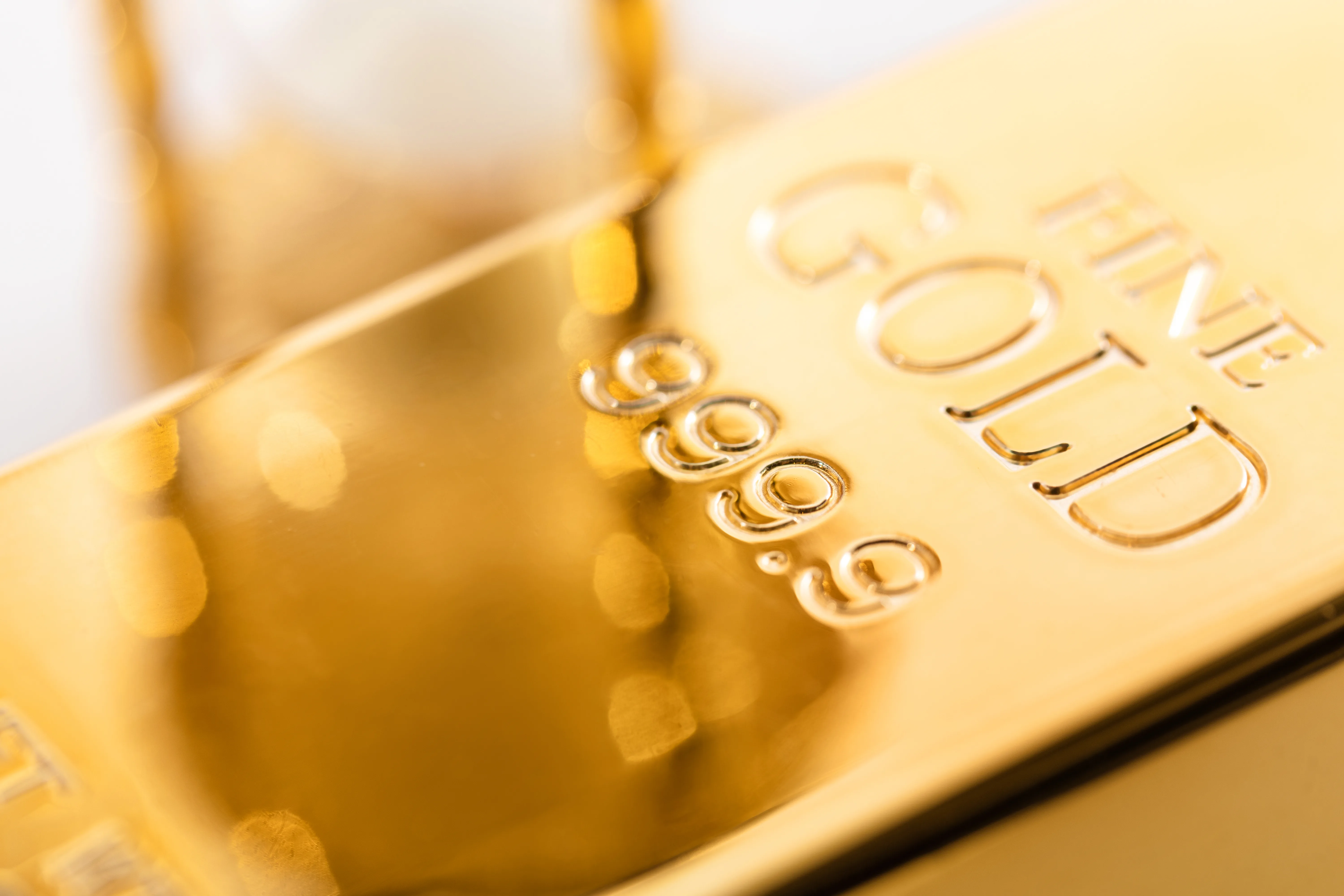 Gold bullion bars — investment in gold Dubai